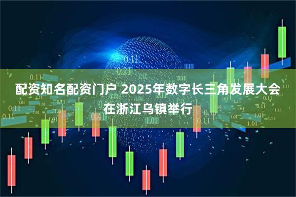配资知名配资门户 2025年数字长三角发展大会在浙江乌镇举行